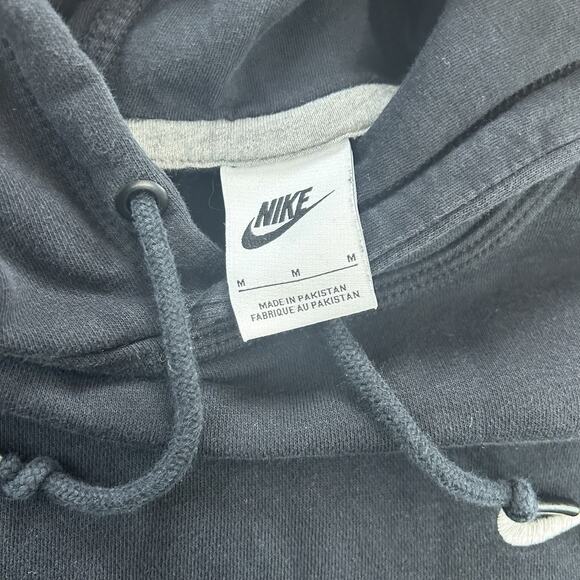 Nike Men's Club Fleece Hoodie Black Size Medium - Picture 3 of 6